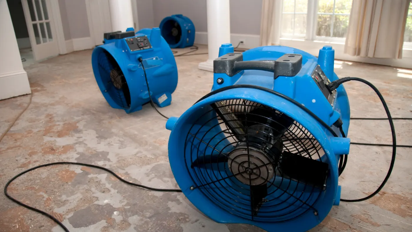 Water damage restoration by Fairland Water Restoration near Beech Grove, IN